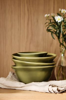 Reeves Portuguese Stoneware Cereal Bowls, Set of 4