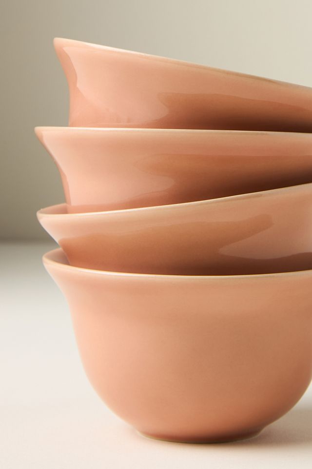 Reeves Portuguese Stoneware Nut Bowls, Set of 4 #3