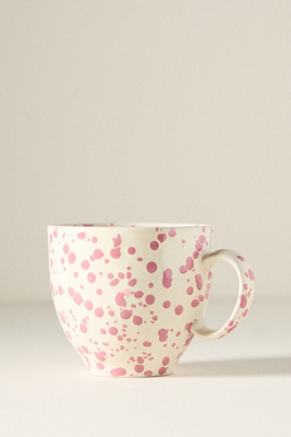 Anthropologie Splatter Portuguese Stoneware Mug