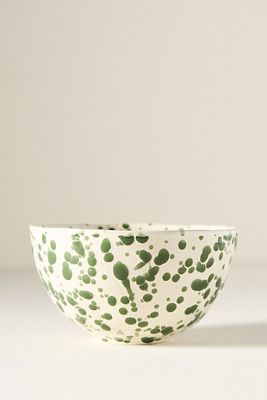 Splatter Portuguese Stoneware Cereal Bowl