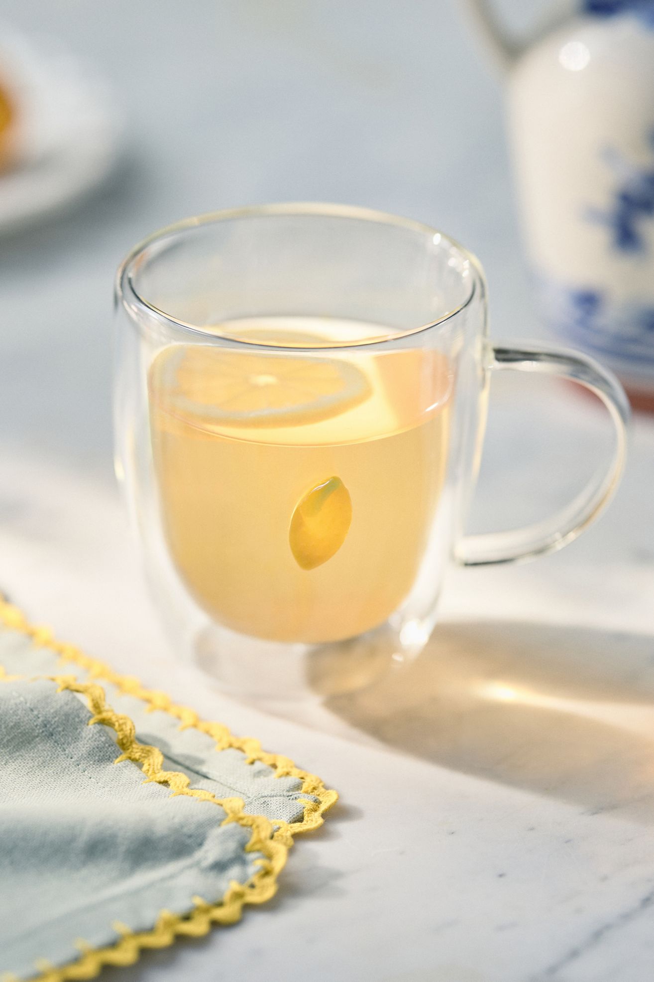 The Icon Glass Mug - Lemon, Standard, One Size