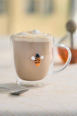 Anthropologie Icon Glass Mug