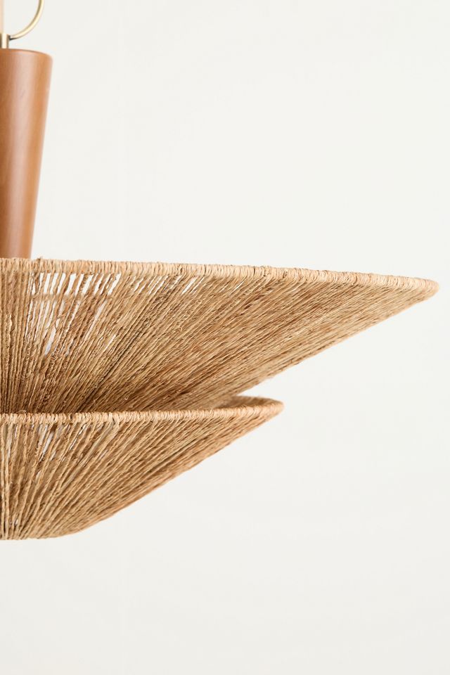 Condesa Woven Jute Pendant Light #2