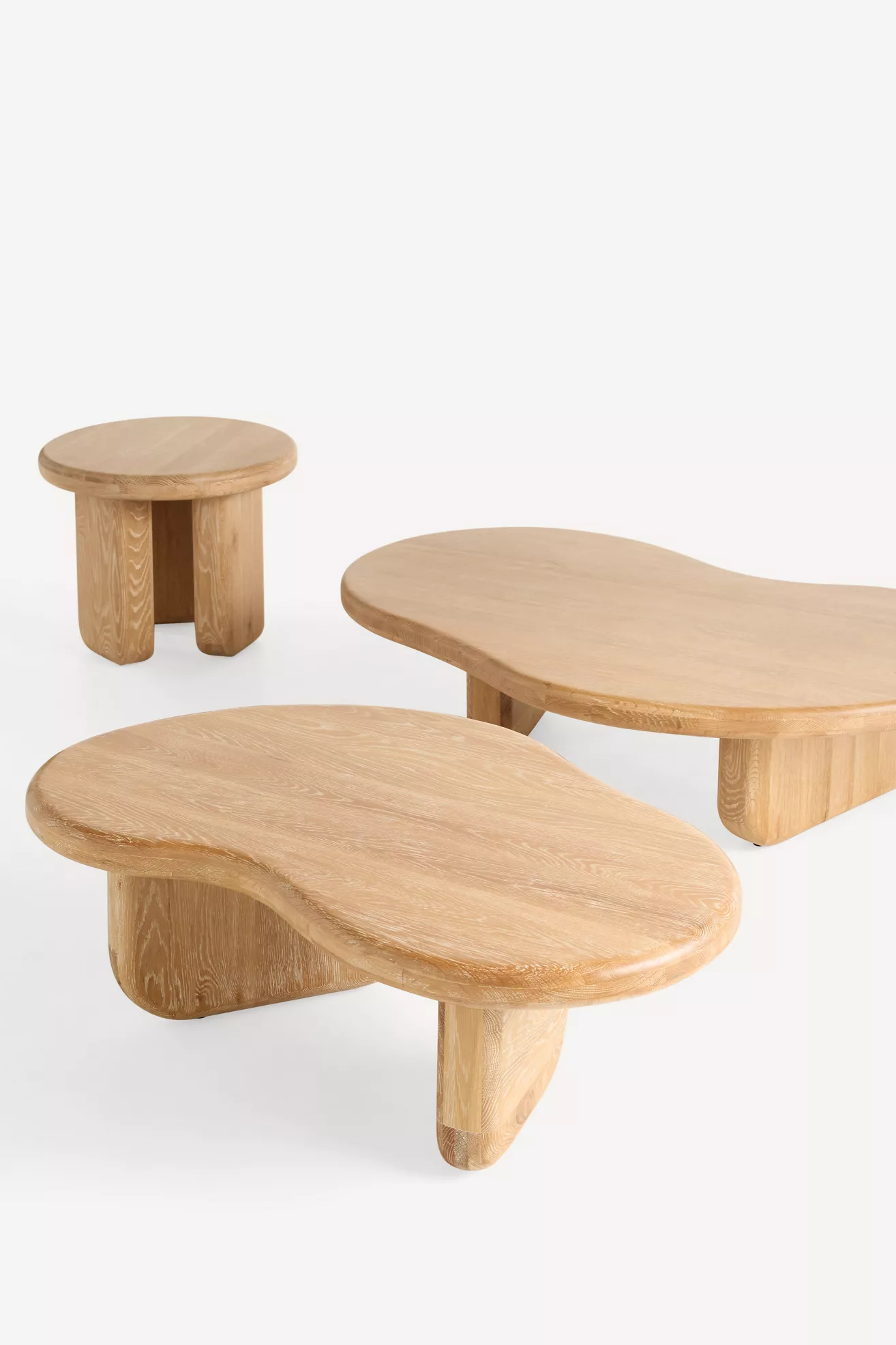 Oona 58"  Oak Coffee Table - thumbnail 6
