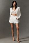 Mare Mare Plunge Peplum Blazer