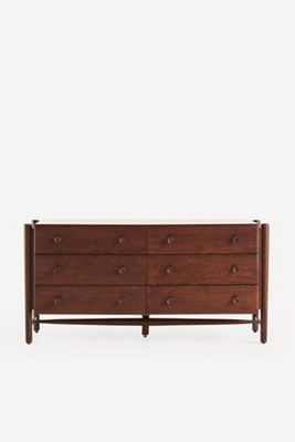 Evers Linen Six-Drawer Dresser