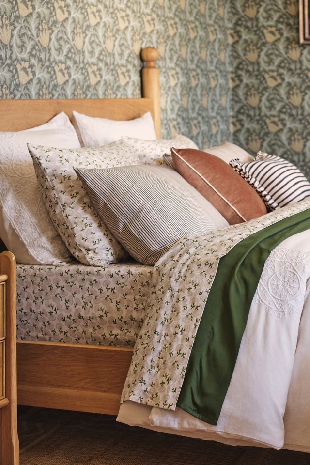 Roma Four-Poster Oak Wood Bed #2