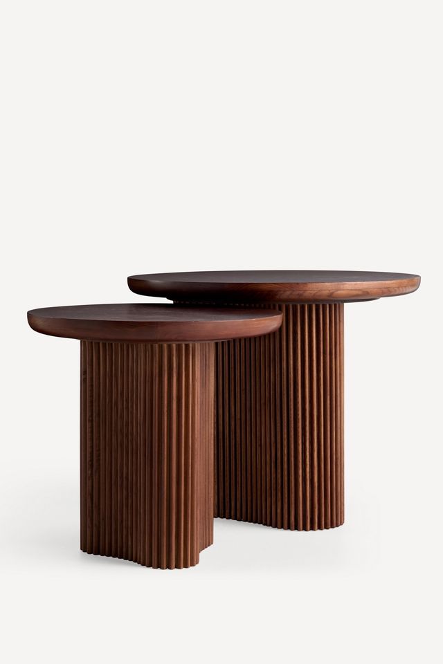Scout Burl Wood Small Side Table #4