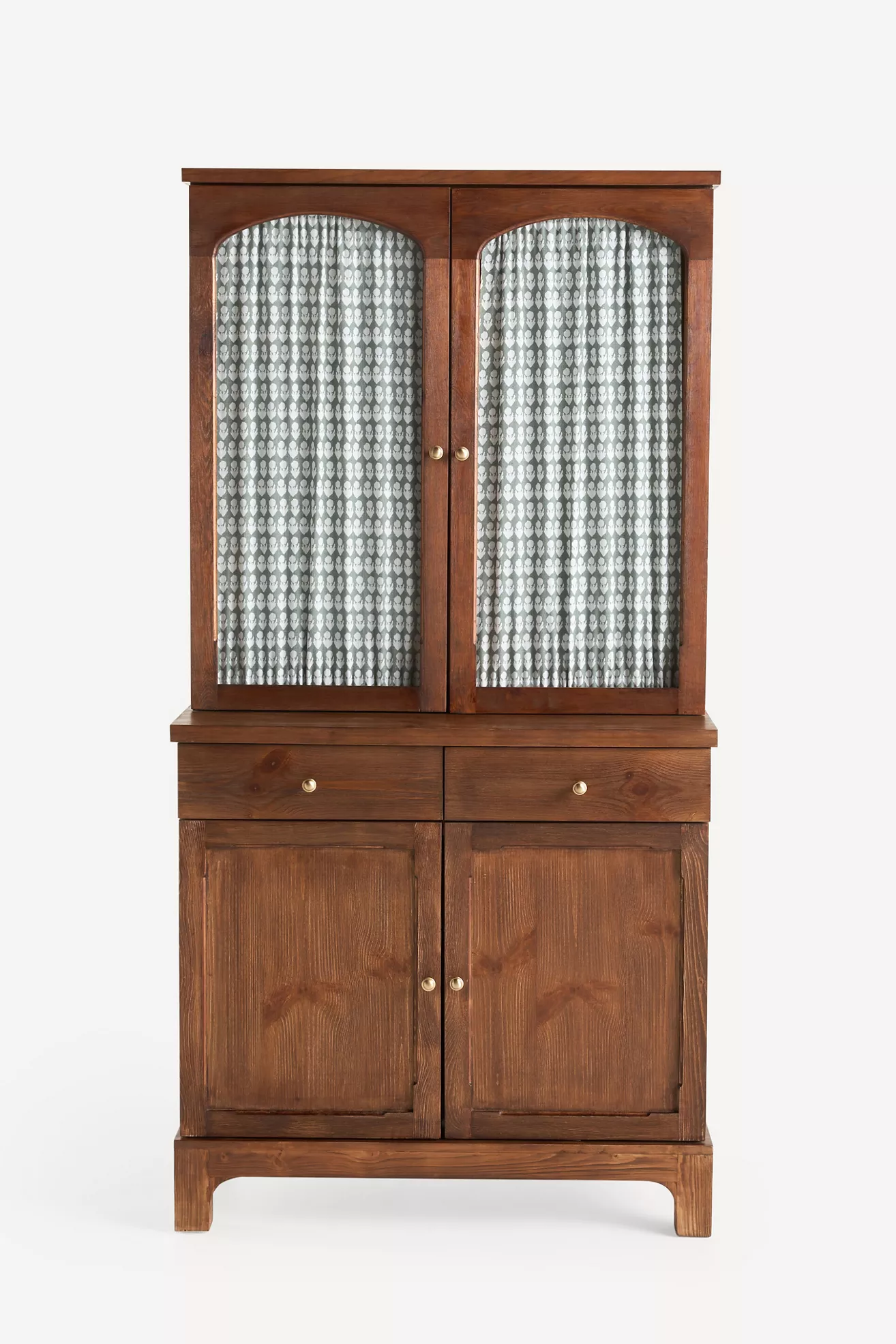 Whitney Curtain Wood Hutch - thumbnail 2