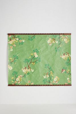 Nathalie Lete Green Floral Paper Tapestry