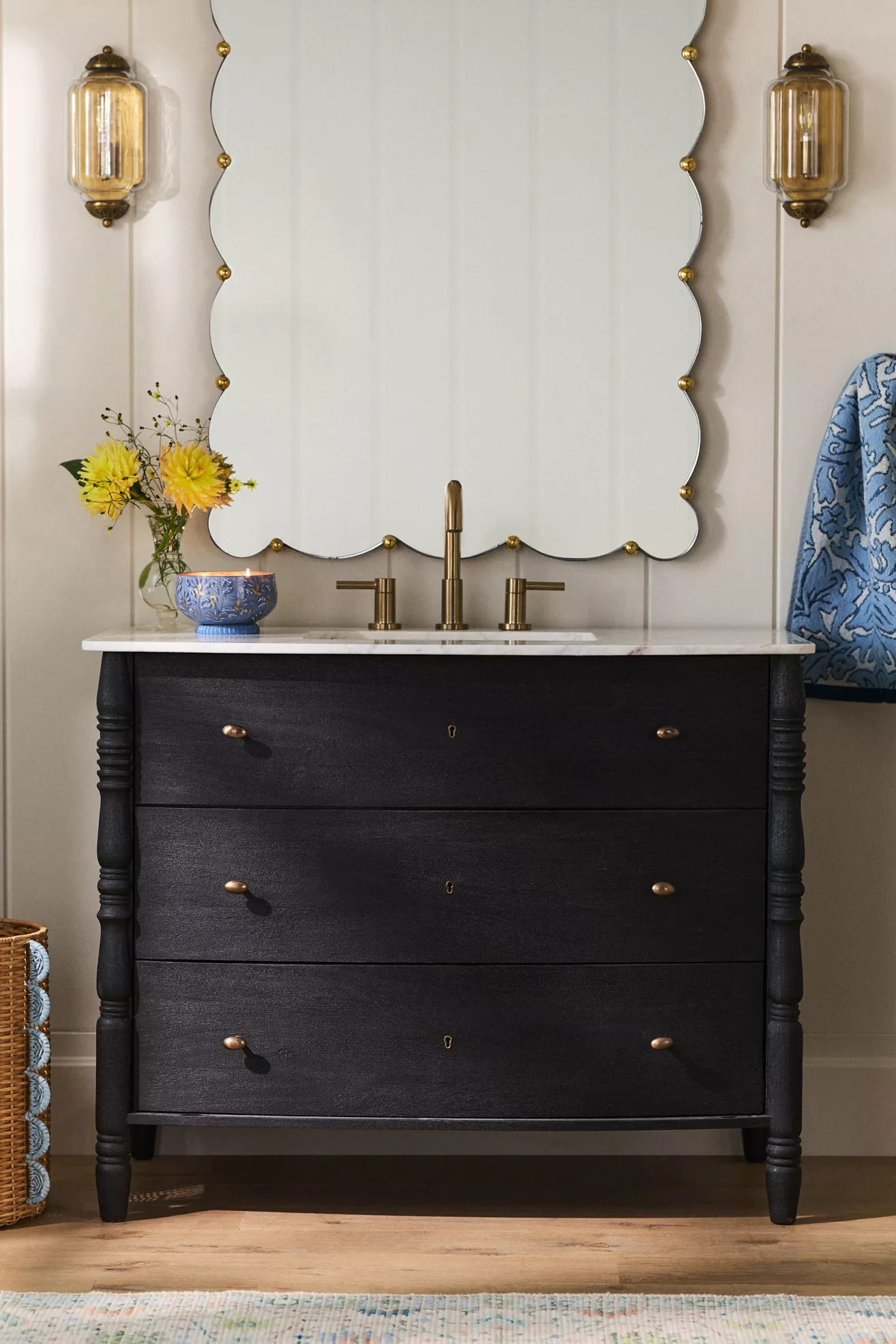 Spindle Single Bathroom Vanity - thumbnail 8