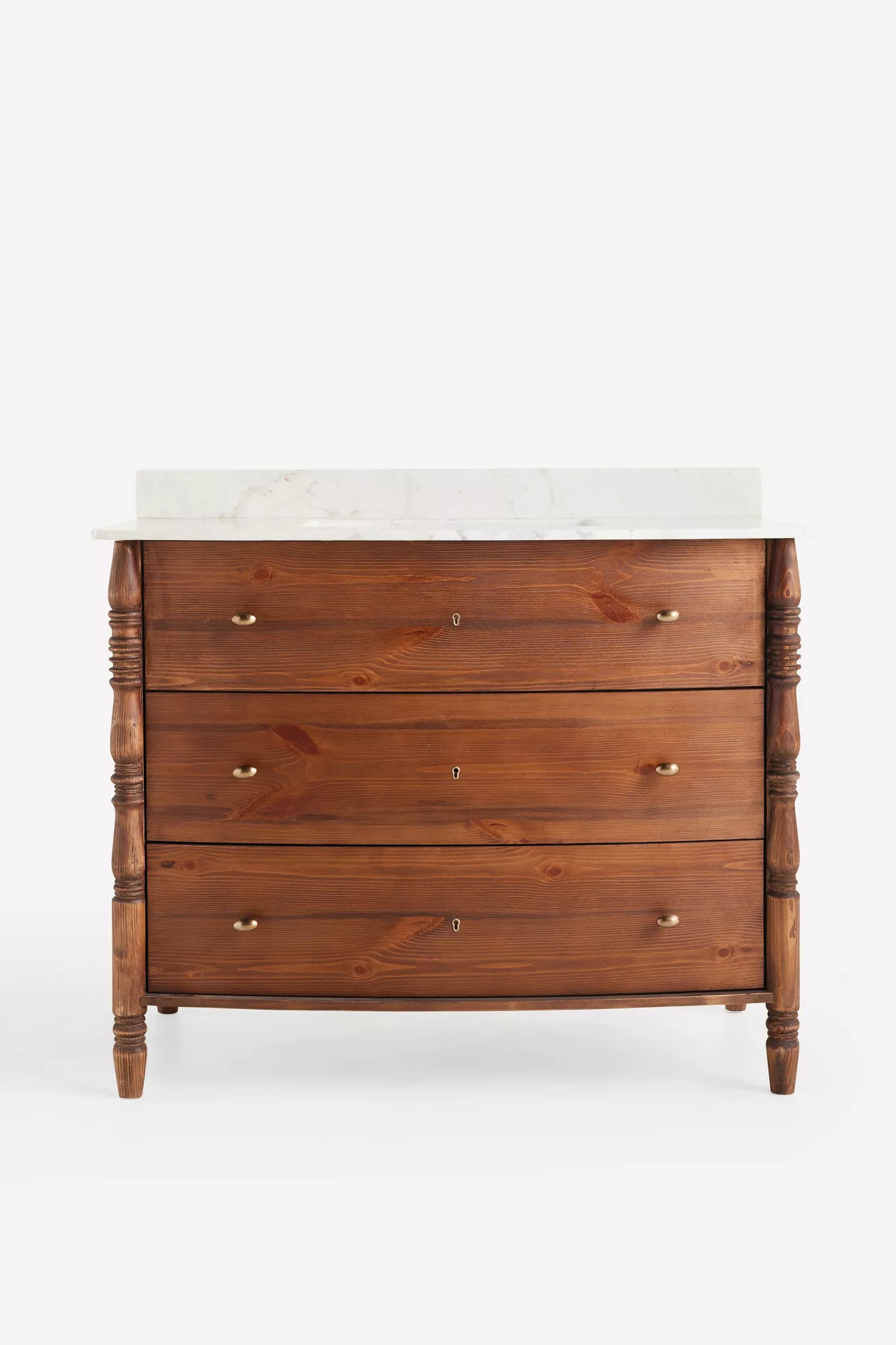 Spindle Single Bathroom Vanity - thumbnail 2