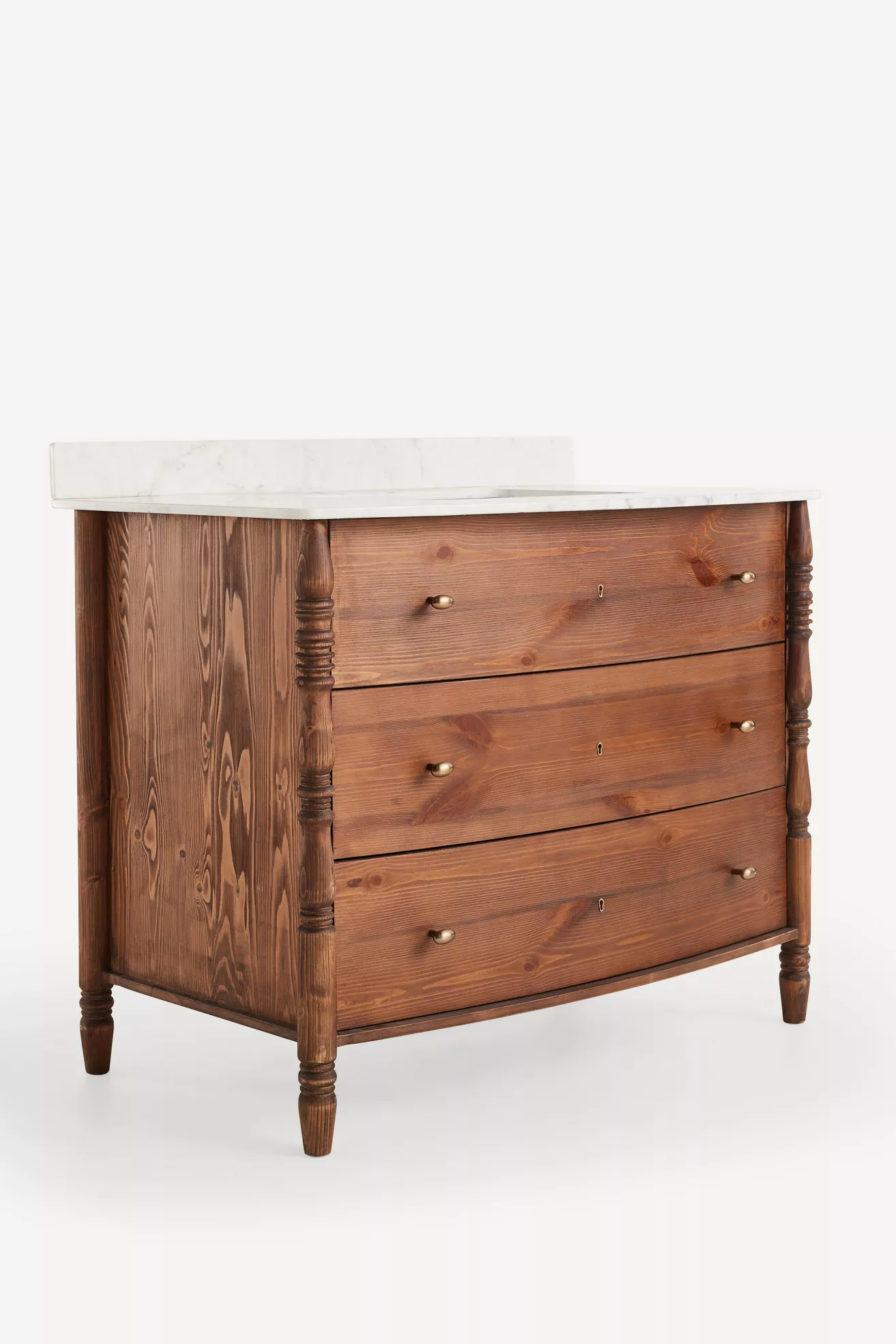 Spindle Single Bathroom Vanity - thumbnail 3