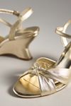 Maeve Knotted Sculptural Wedge Sandals