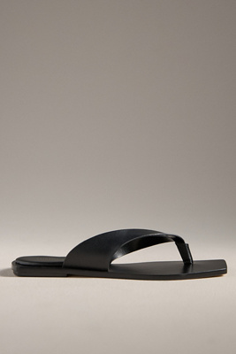 By Anthropologie Square-toe Thong Sandals