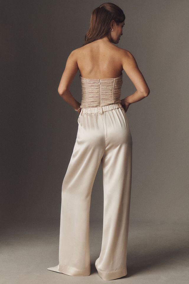 Cami NYC Davina High-Rise Wide-Leg Satin Pants #2