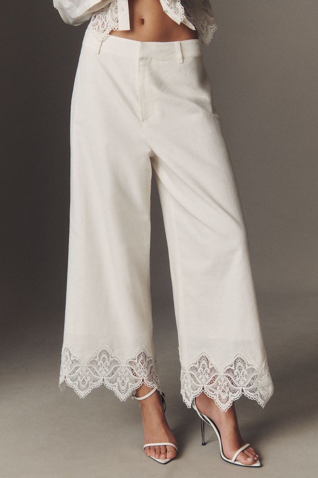 Cami NYC Cassia Linen Blend High-Rise Crop Wide-Leg Pants #1