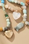 By Anthropologie Beaded Charm Necklace