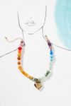 By Anthropologie Beaded Charm Necklace