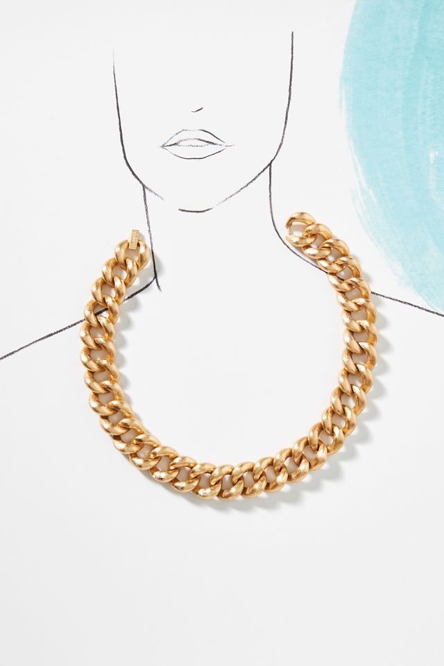 Chunky Chain Link Necklace #4