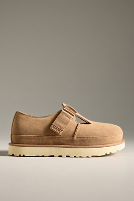 Ugg Goldenstar Mary Jane Slip-on Clogs In Brown