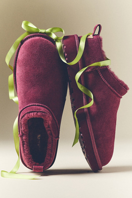 Ugg Classic Micro Boots In Purple