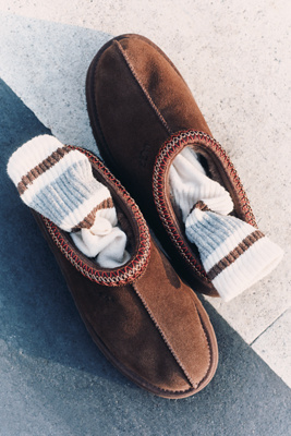 Ugg Tazz Ii Platform Slippers In Brown