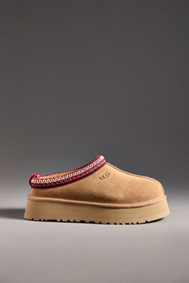 Ugg Tazz Ii Platform Slippers In Beige