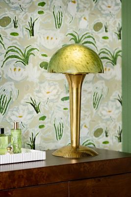 Merve Kahraman Cabinet of Curiosities Mushroom Glass Table Lamp
