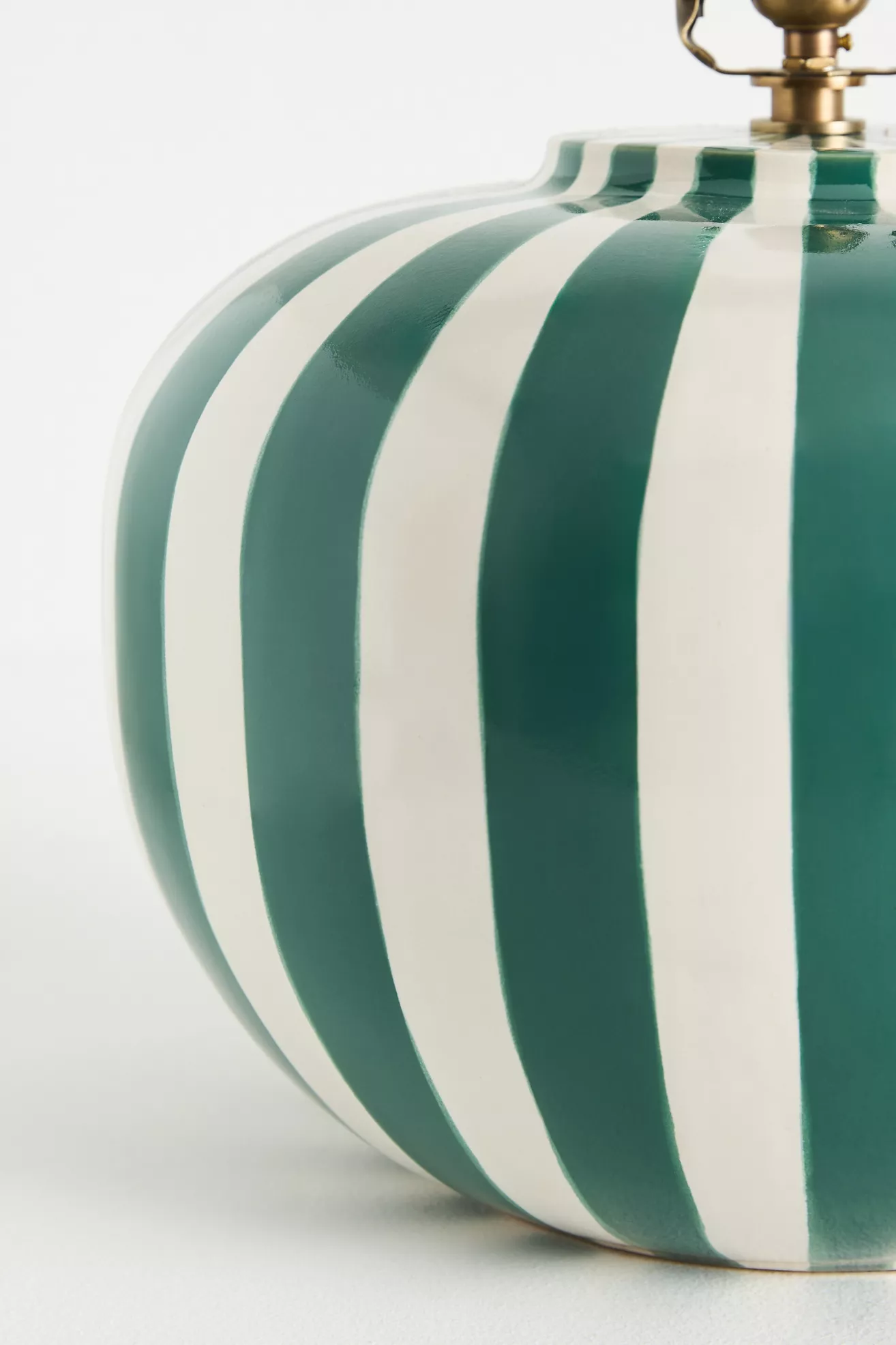 Lys Striped Ceramic Table Lamp Base - thumbnail 7