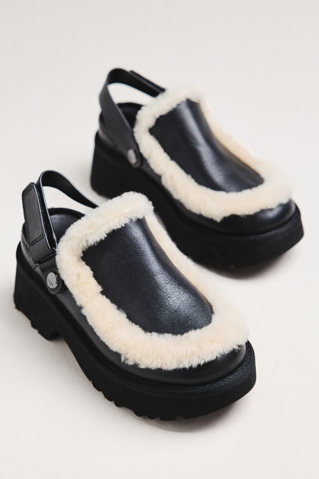 UGG Esme Leather Slingback Clogs #1
