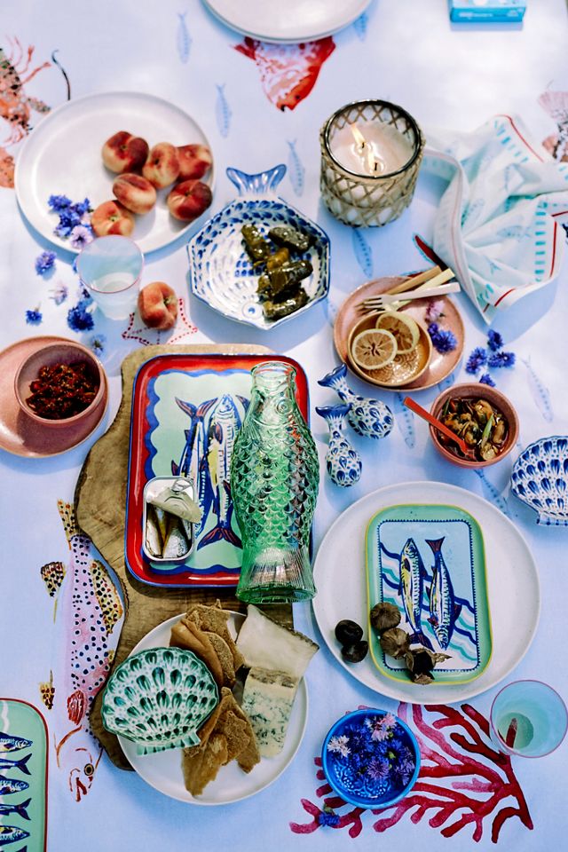 Sea Life Cotton Napkins, Set of 4 #3