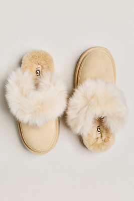 Ugg Disquette Chalet Slippers In Neutral