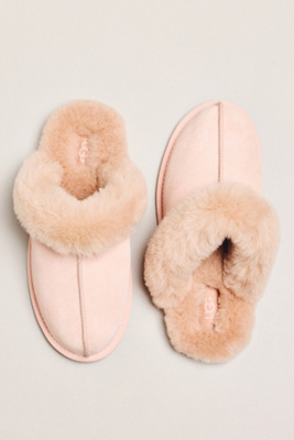 Ugg Scuffette Ii Suede Slippers In Pink