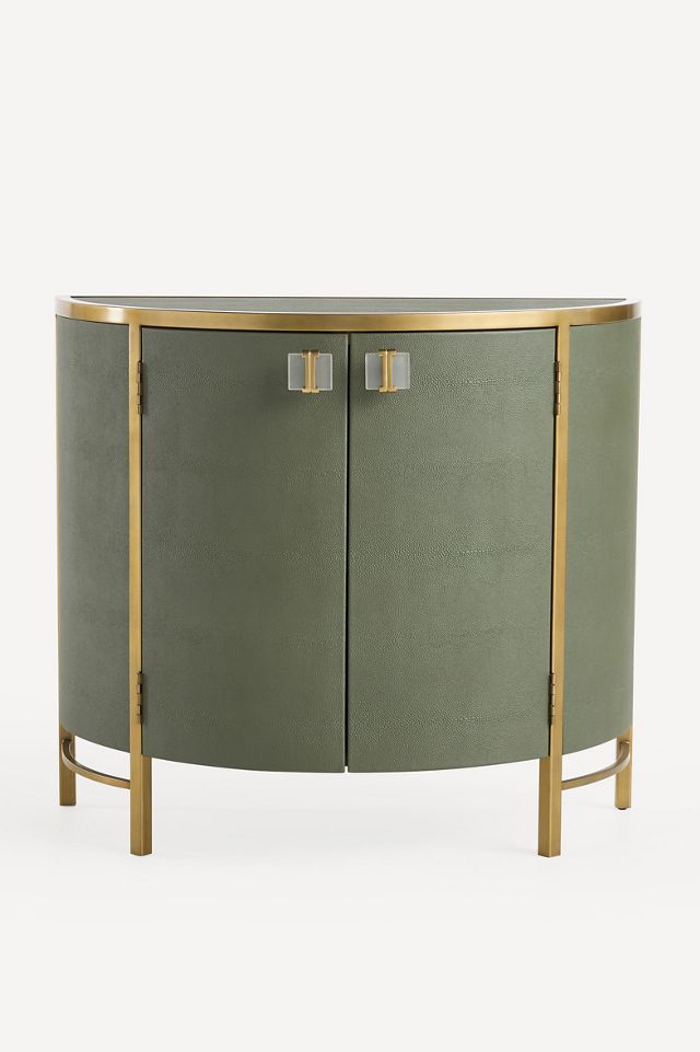 Autumn Curved Entryway Cabinet #1