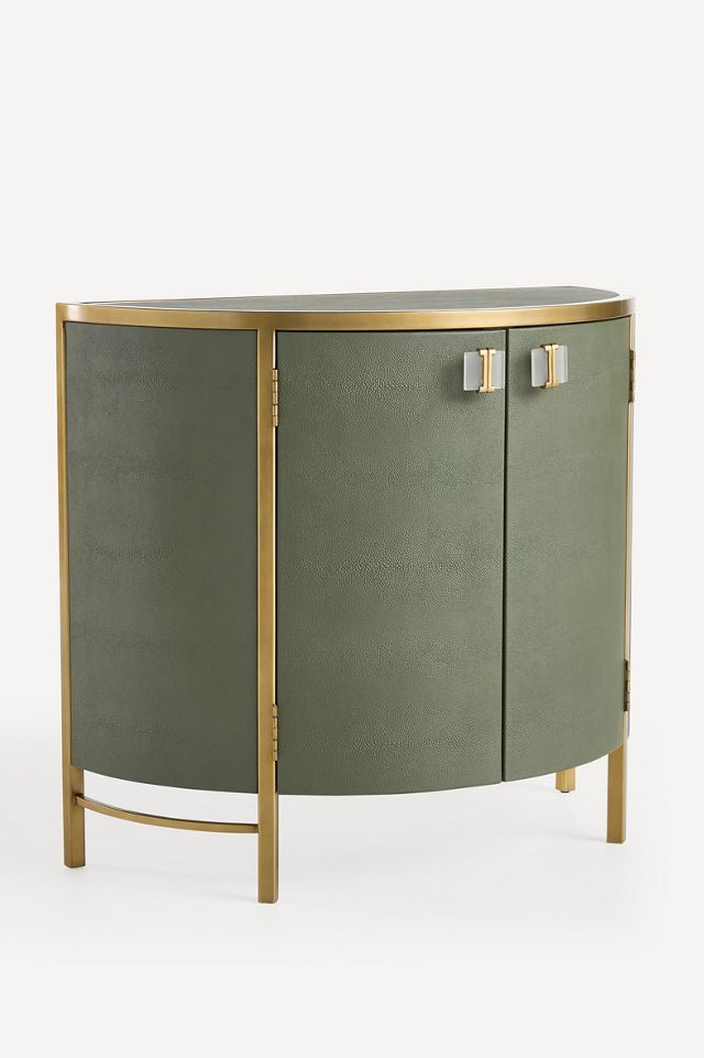 Autumn Curved Entryway Cabinet #2