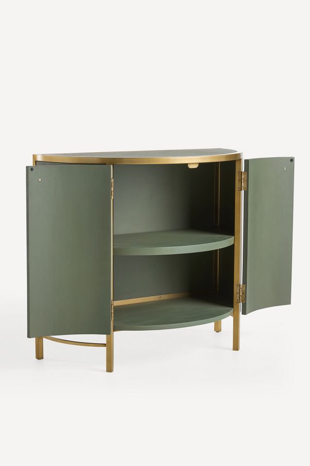 Autumn Curved Entryway Cabinet #3