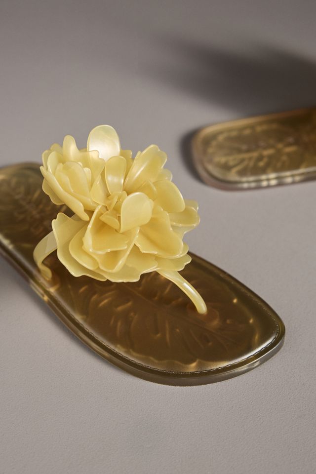Farm Rio Flower Jelly Thong Sandals #2