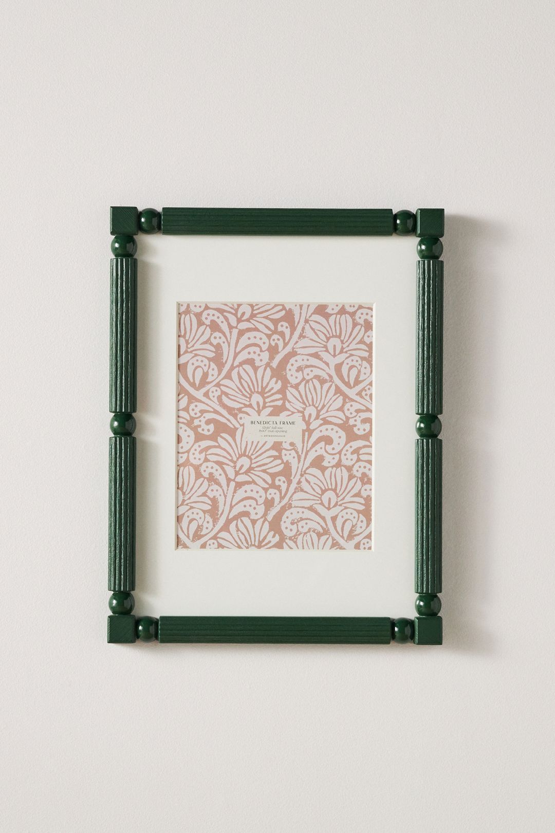 Benedicta Geometric Gallery Picture Frame - Green, 18" X 24"