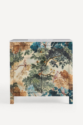 Anthropologie Hale Canvas Single Bathroom Vanity In Multi