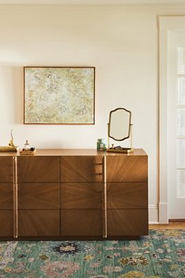 Hugo Oak Six-Drawer Dresser
