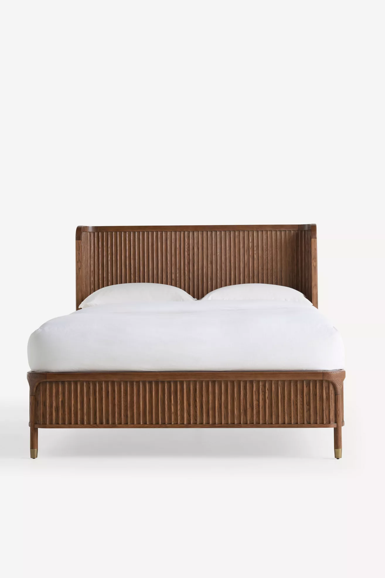 The Isla Fluted-Wood Bed - thumbnail 2