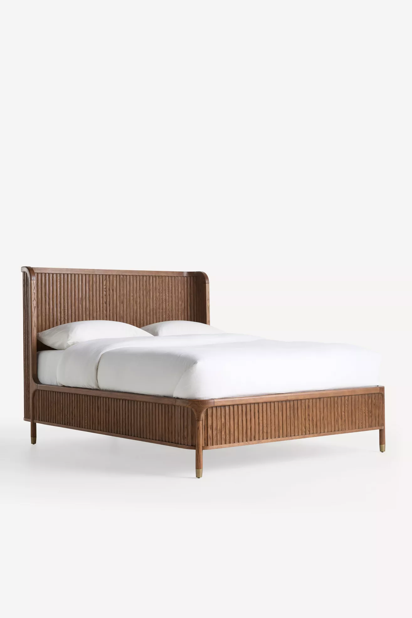 The Isla Fluted-Wood Bed - thumbnail 3