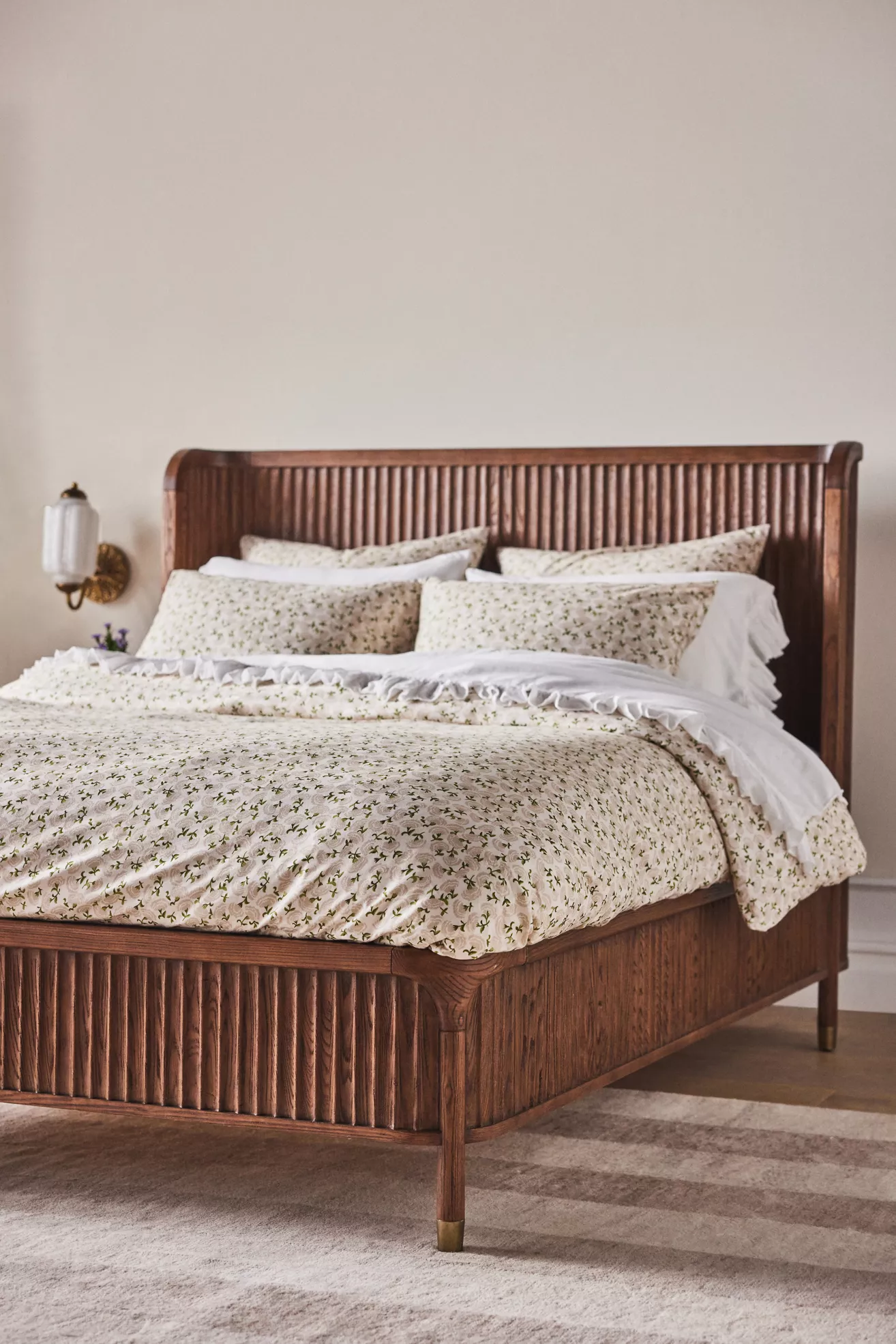 The Isla Fluted-Wood Bed - thumbnail 8