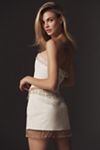 Delfi Collective Kiyana Strapless Beaded Top & Carli Mini Skirt Set