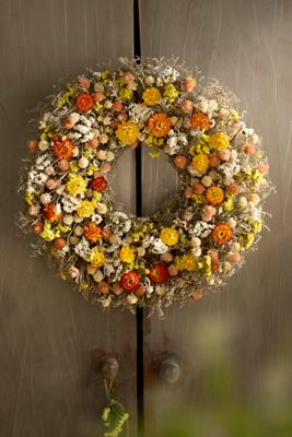 Dried Confetti Wreath
