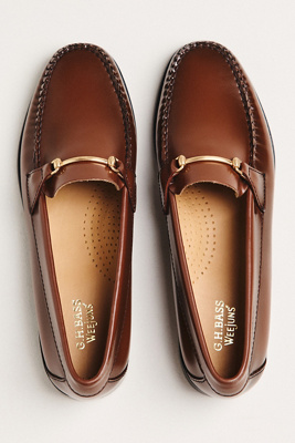 G.h.bass Whitney Loafers In Brown