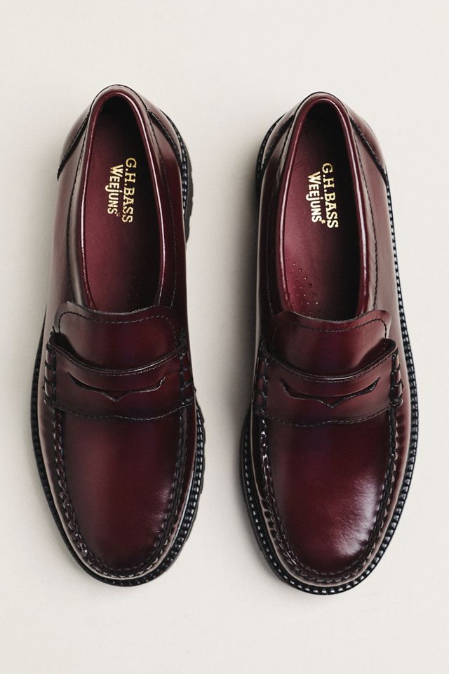G.H.BASS Grace Super Lug Loafers #1