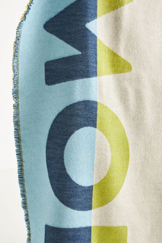 Woven Jacquard Patterned Throw Blanket #1