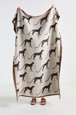 Woven Jacquard Patterned Throw Blanket